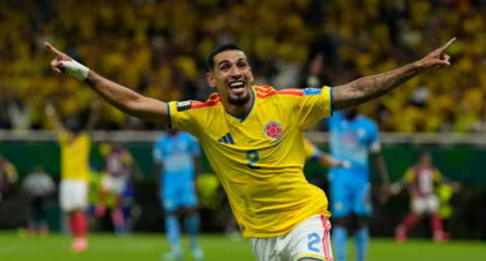 Muñoz Strike Sends Colombia to World Cup Round of 32