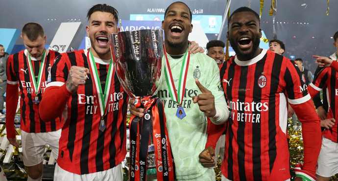 อับราฮัมทำประตูชัย เอซี มิลานคว้าแชมป์ซูแปร์โกปปาอีตาเลียนา!