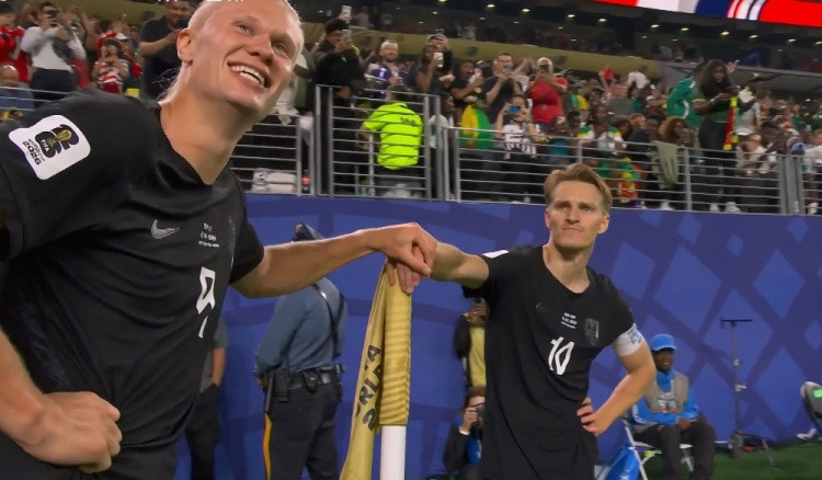 Na Uy 3-2 Senegal | Haaland lập cú đúp hai trận liên tiếp, Odegaard kiến tạo
