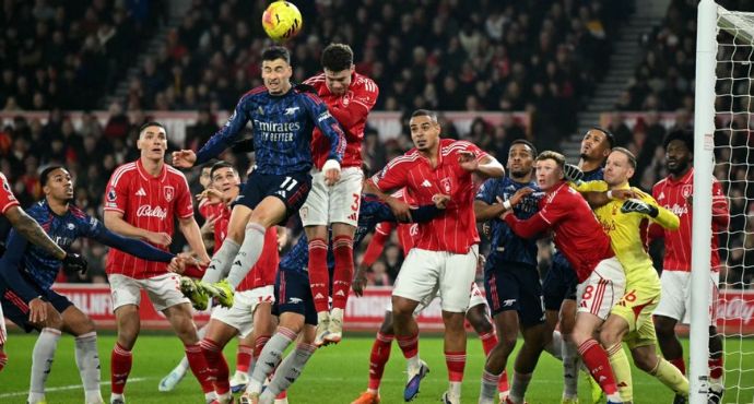 Arsenal Held to Frustrating 0-0 Draw at Nottingham Forest, Maintain Seven-Point Lead