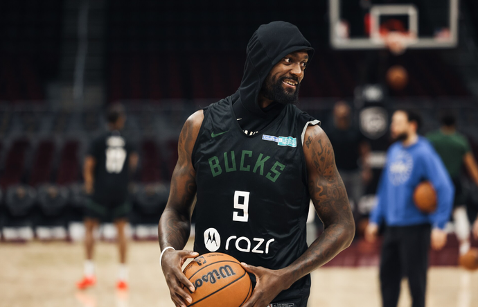 NBA In Photos: Bucks shootaround in Cleveland