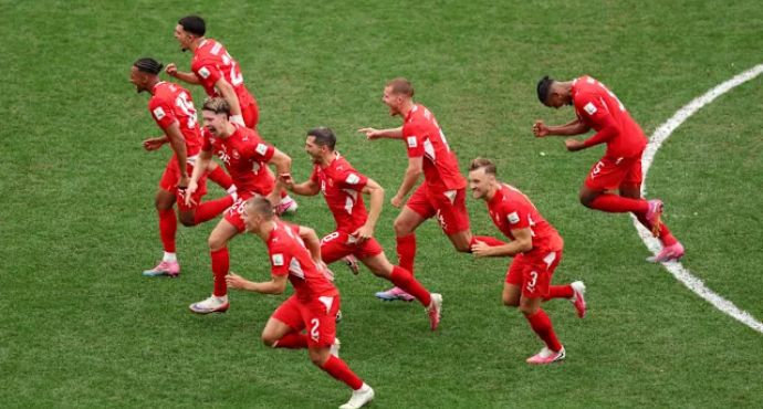Swiss Bliss: Switzerland Edges Colombia 4-3 on Penalties to Reach World Cup Quarter-Finals