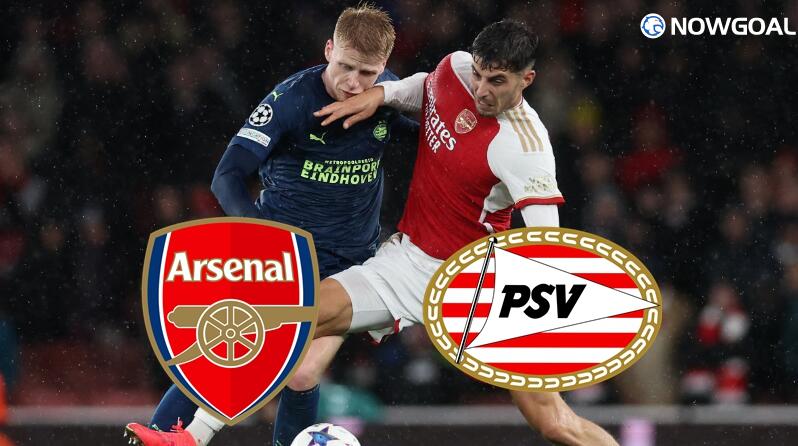 UEFA Champions League - Arsenal VS PSV Eindhoven Prediction