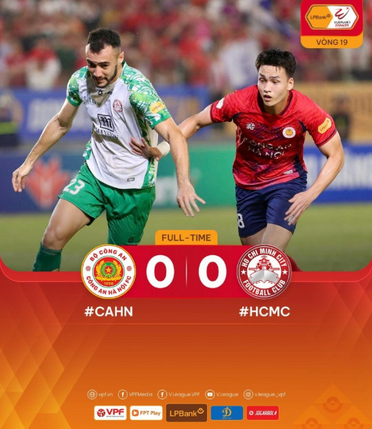 CAHN thoát thua trong trận cầu phải lĩnh 2 thẻ đỏ