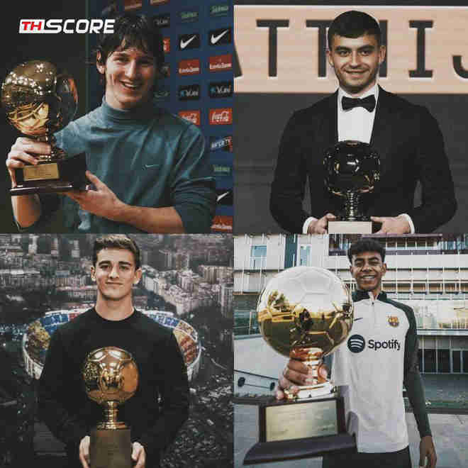 ยามาลคว้ารางวัลโกลเด้น บอย! คว้ารางวัลใหญ่ 2 รางวัลภายในหนึ่งเดือน อนาคตสดใส!