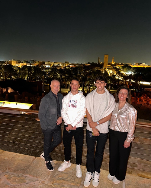 Portuguese international players post photos to welcome the arrival of 2024