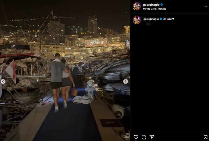 Georgina đăng ảnh Ronaldo và các con chơi ở Monaco: Tôi yêu chúng❤️
