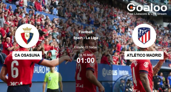 Osasuna Ready to Battle Atlético Madrid