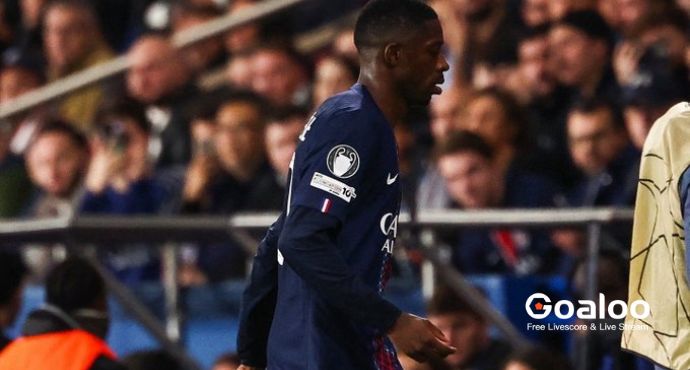PSG Faces Injury Crisis as Dembélé Sidelined with Calf Injury