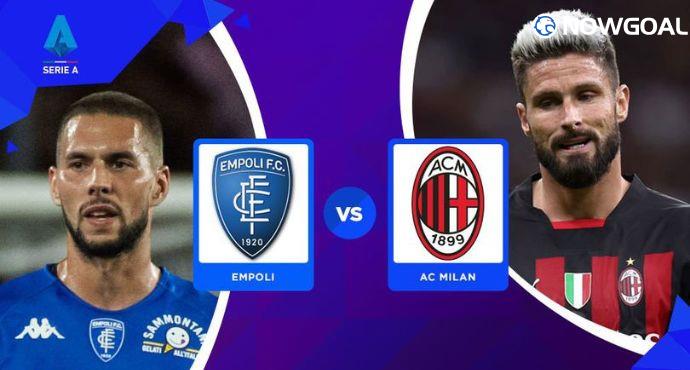 Italian Serie A - Empoli VS AC Milan Prediction