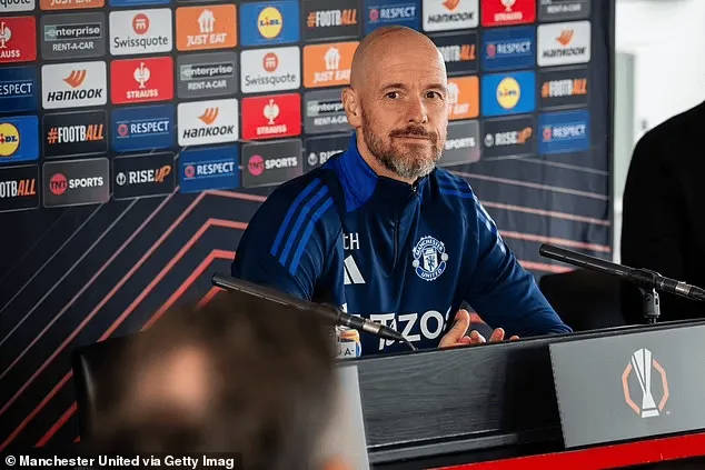 Ten Hag dời cuộc họp báo trước trận đấu sớm hơn 5 tiếng rưỡi vào ngày hôm qua