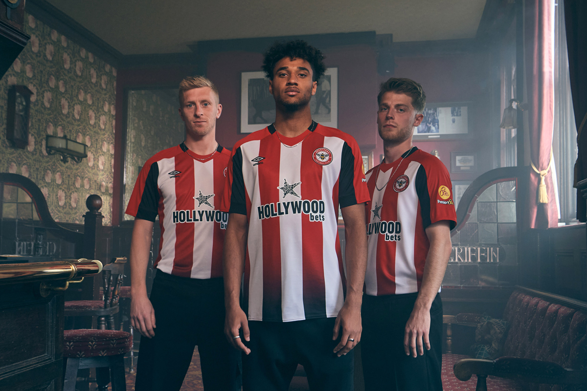 Áo Đấu Sân Nhà Brentford 2023-25