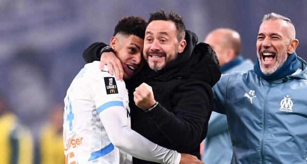 De Zerbi hạnh phúc với chiến thắng kịch tính của Marseille trước Monaco, Greenwood lập công