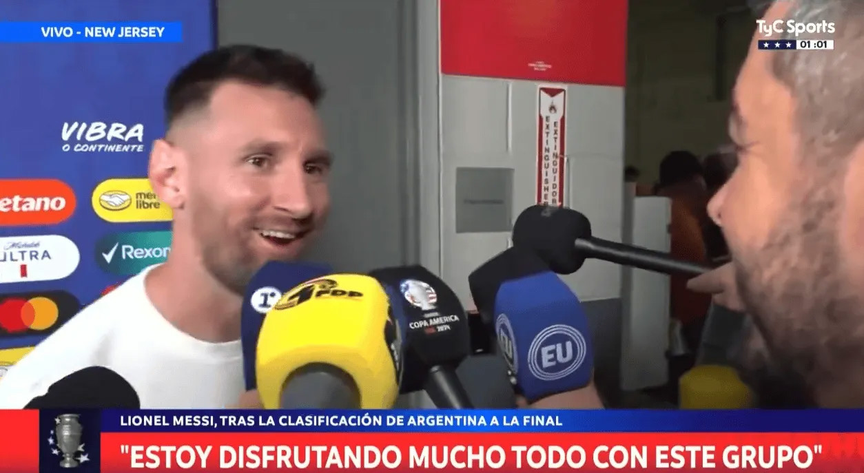 Messi:Không cố ý cướp bàn thắng của Enzo