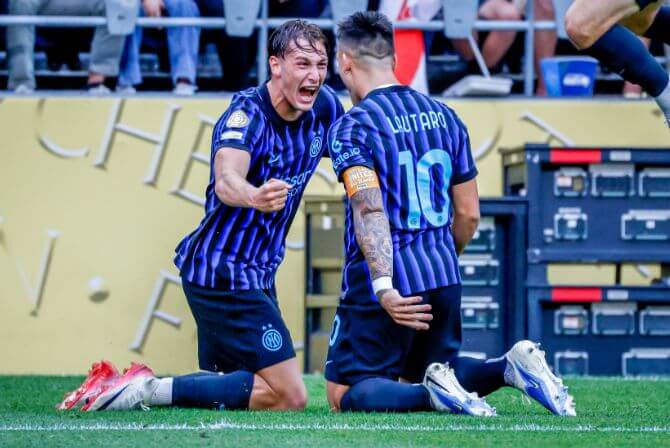 Dự đoán đội hình ra sân của Inter Milan tại Champions League: Bisseck đá chính, Lautaro kết hợp cùng F. Esposito trên hàng công