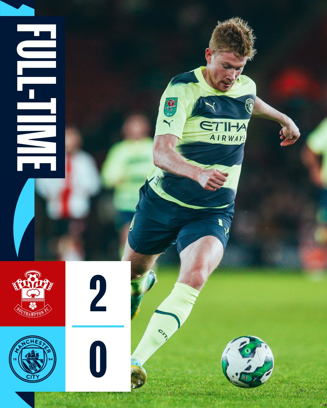 Highlights:Southampton 2-0 Manchester City