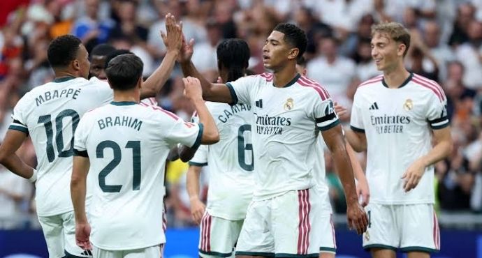 Mbappé and Bellingham Shine as Real Madrid Crush Málaga 4-0
