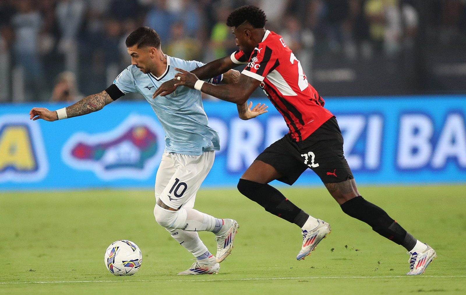 Kết quả VĐQG Ý: Lazio 2-2 AC Milan