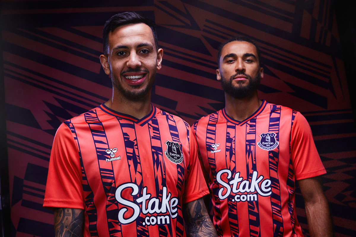 Áo Đấu Sân khách Của Everton 2023-24