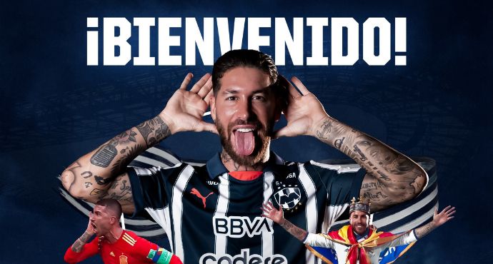 Sergio Ramos Joins Mexican Club Monterrey, Will Wear No. 93 Jersey