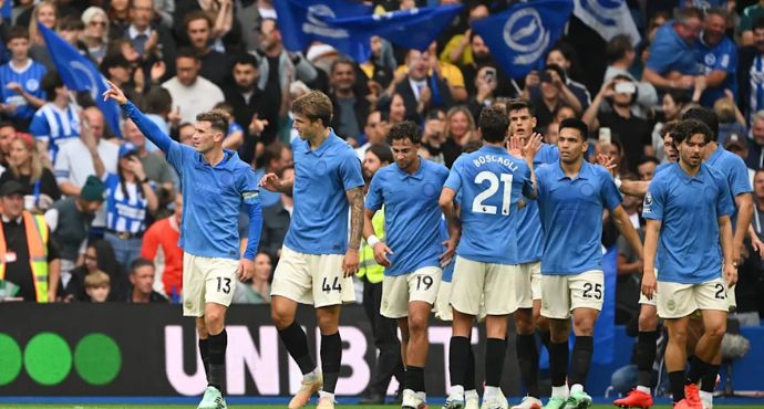 Brighton Stuns Arsenal with Dominant 3-0 Victory