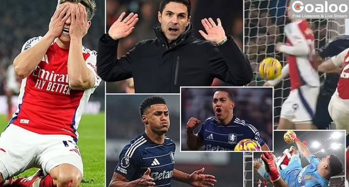 Arsenal's Title Hopes Take a Hit as Villa Fight Back