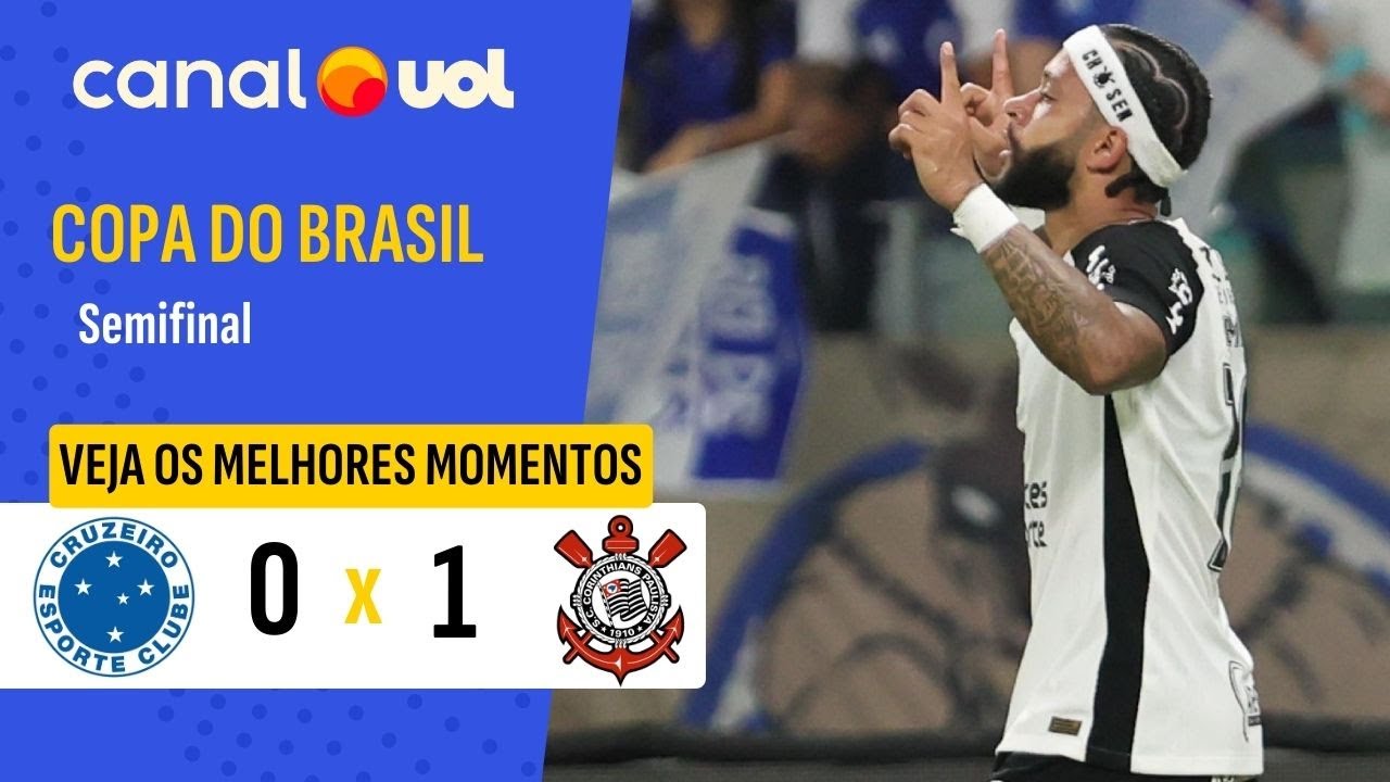 Cruzeiro 0-1 Corinthians丨Melhores Momentos -Taça Betano do Brasil