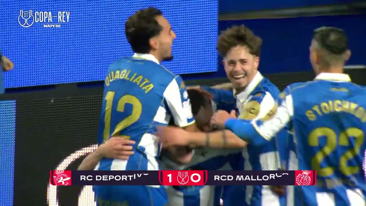 Deportivo La Coruña 1-0 Mallorca丨Melhores Momentos -Taça do Rei de Espanha
