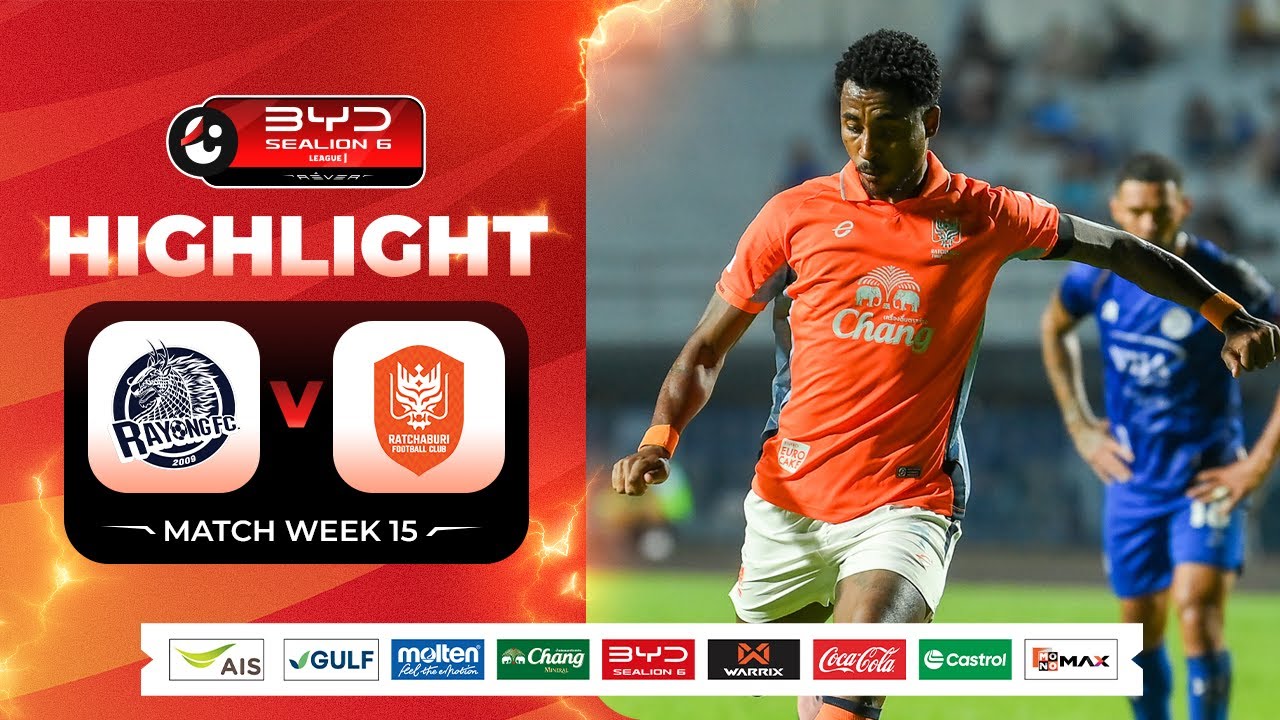 Rayong FC 2-4 Ratchaburi丨Melhores Momentos -Liga 1