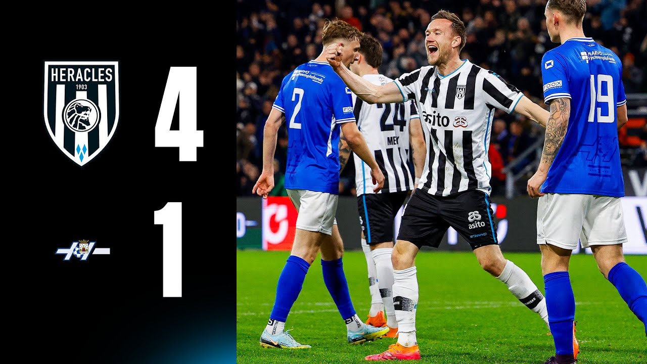 Heracles 4-1 Hoogeveen丨Melhores Momentos -Taça KNVB Beker