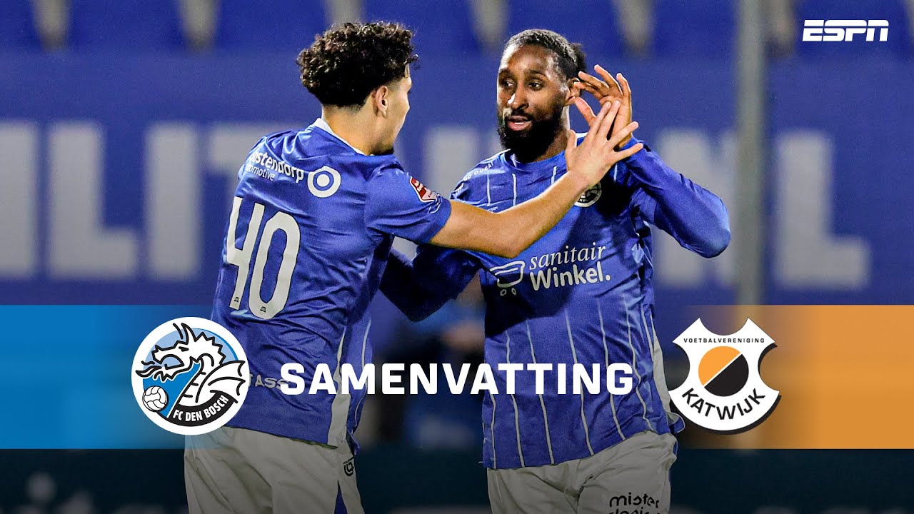 Den Bosch 2-1 Katwijk丨Melhores Momentos -Taça KNVB Beker