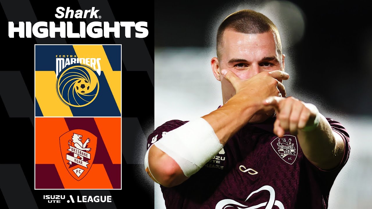 Central Coast Mariners 1-2 Brisbane Roar丨Melhores Momentos -Australia A-League