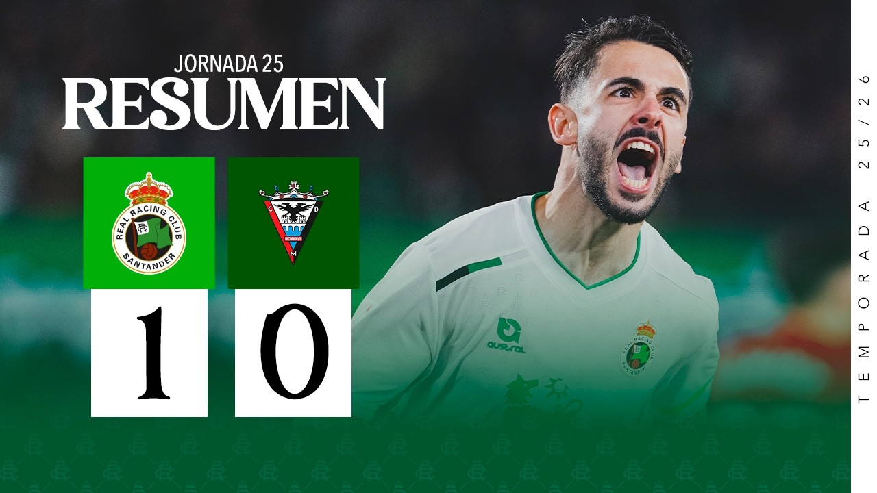Match Highlights: Racing Santander 1-0 CD Mirandes Hạng 2 Tây Ban Nha