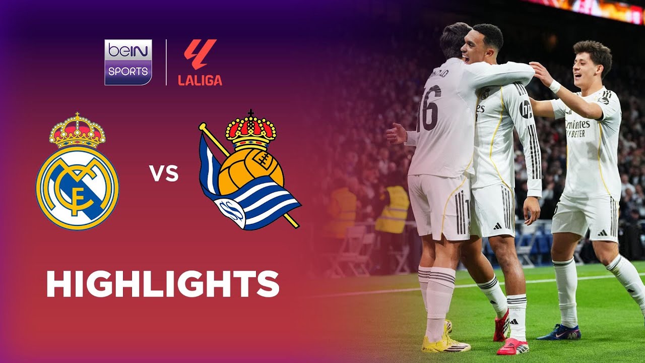 Real Madrid 4-1 Real Sociedad丨Melhores Momentos -LaLiga