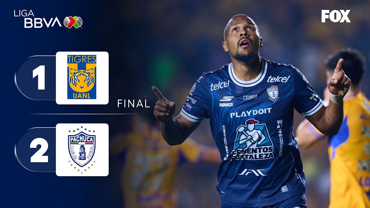 Tigres 1-2 Pachuca丨Melhores Momentos -Liga MX
