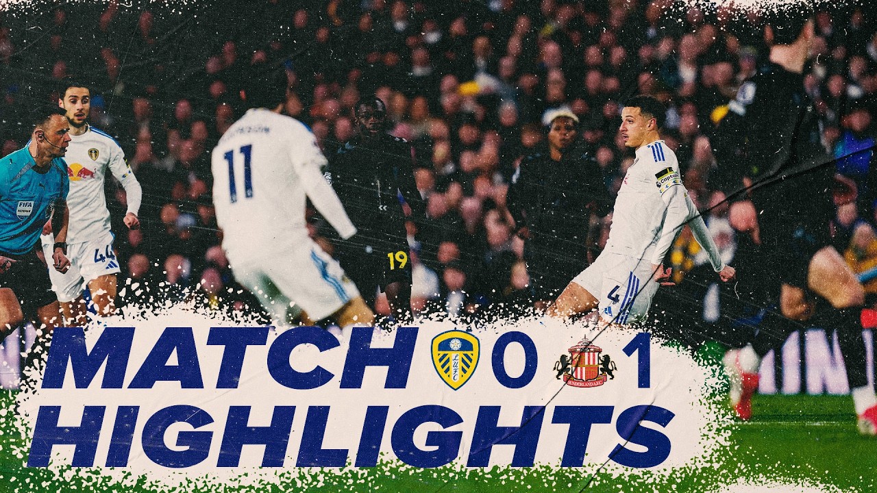 Leeds 0-1 Sunderland丨Melhores Momentos -English Premier League