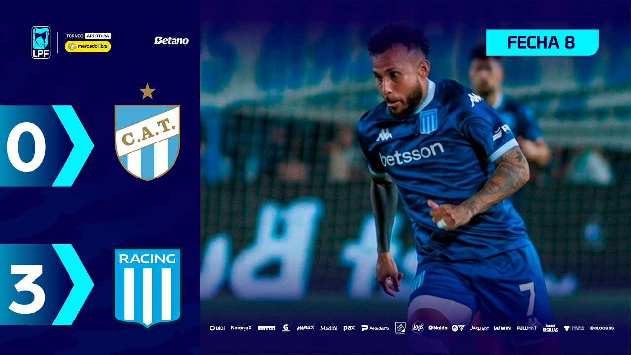 Atl. Tucuman 0-3 Racing Club丨Melhores Momentos -Liga Profesional