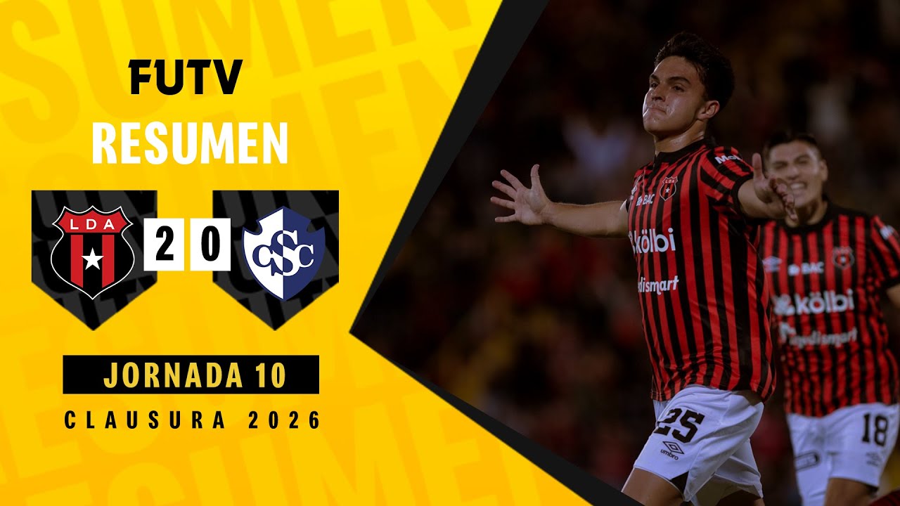 Alajuelense 2-0 Cartagines丨Melhores Momentos -Primeira Divisão