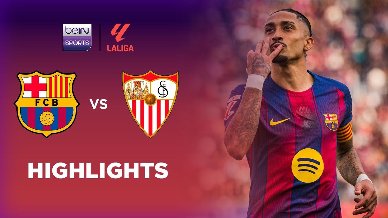 Barcelona 5-2 Sevilla丨Melhores Momentos -LaLiga