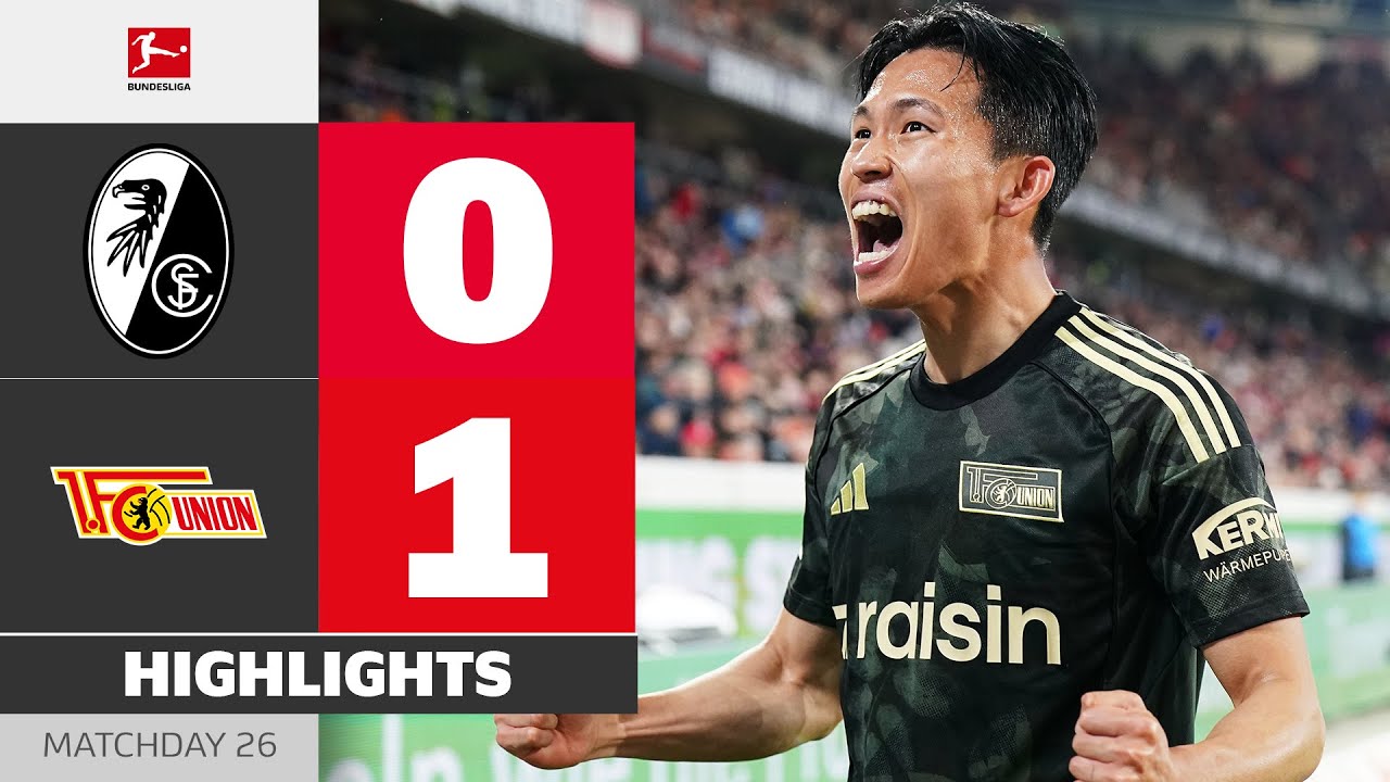 Freiburg 0-1 Union Berlin丨Melhores Momentos -Bundesliga