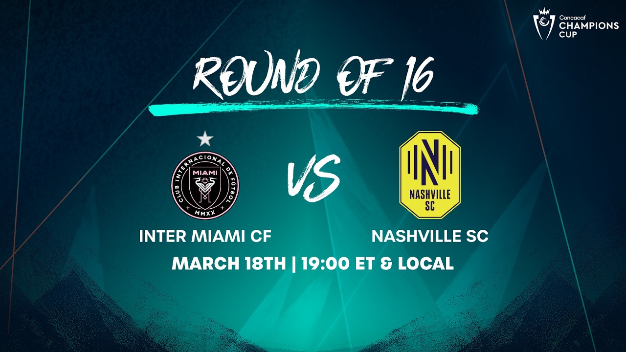 Inter Miami 1-1 Nashville SC丨Melhores Momentos -CONCACAF Liga dos Campeões