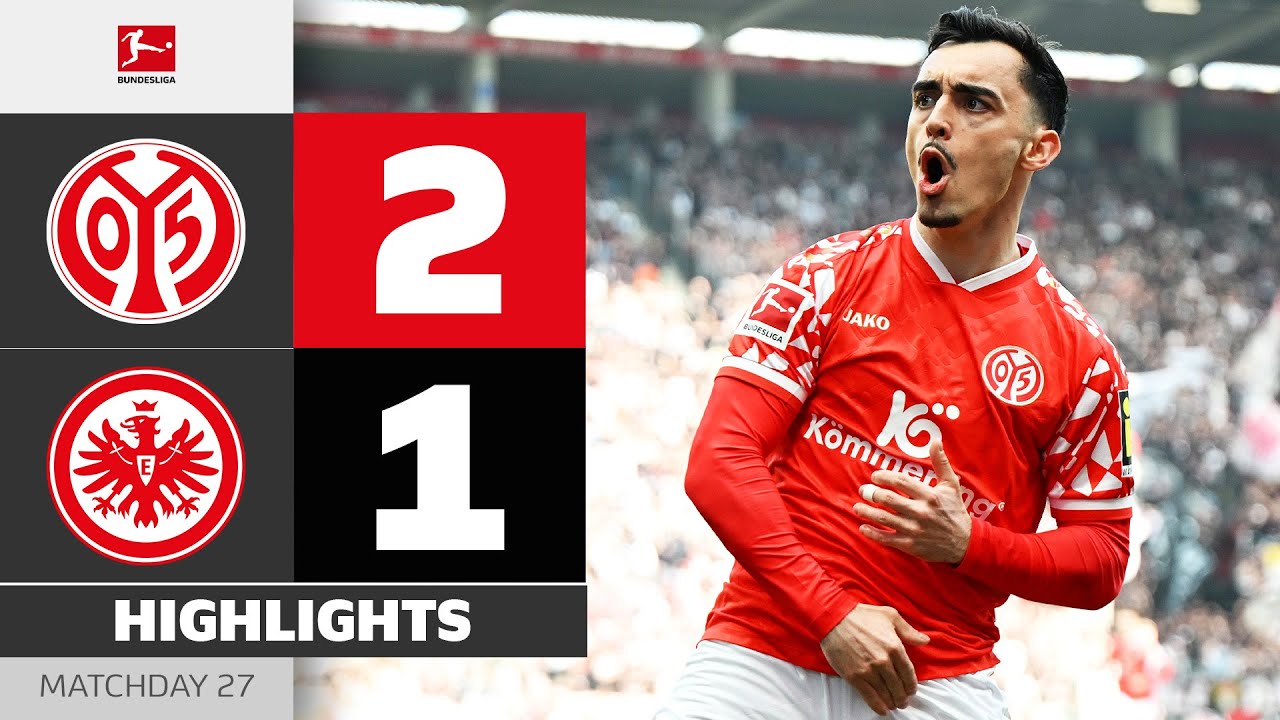 Mainz 2-1 Frankfurt丨Melhores Momentos -Bundesliga