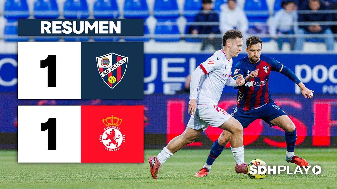 Huesca 1-1 Cultural Leonesa丨Melhores Momentos -LaLiga2