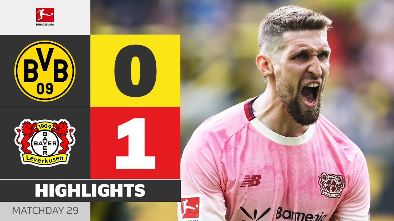 Dortmund 0-1 Leverkusen丨Melhores Momentos -Bundesliga