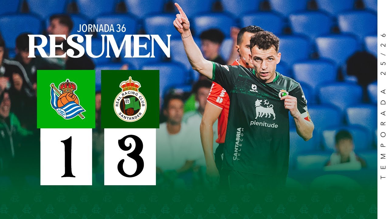Real Sociedad B 1-3 Racing Santander丨Melhores Momentos -LaLiga2