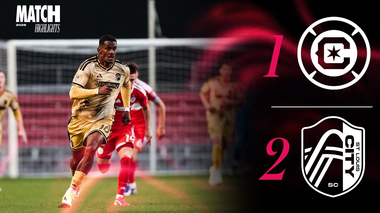 Chicago Fire 1-2 St. Louis City丨Melhores Momentos -Taça de abertura EUA