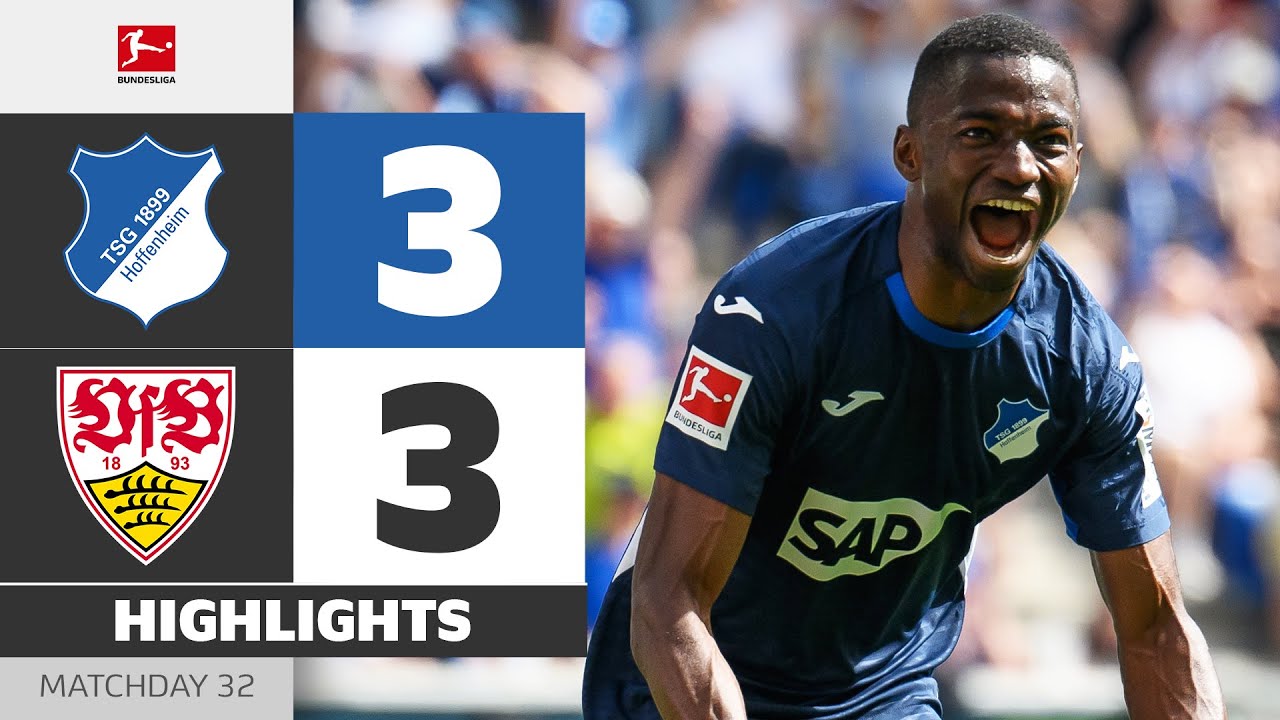 Hoffenheim 3-3 Stuttgart丨Melhores Momentos -Bundesliga