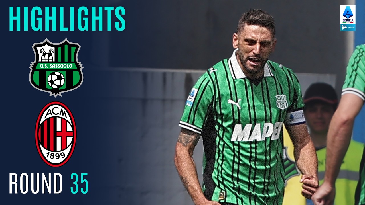 Sassuolo 2-0 AC Milan丨Melhores Momentos -Série A