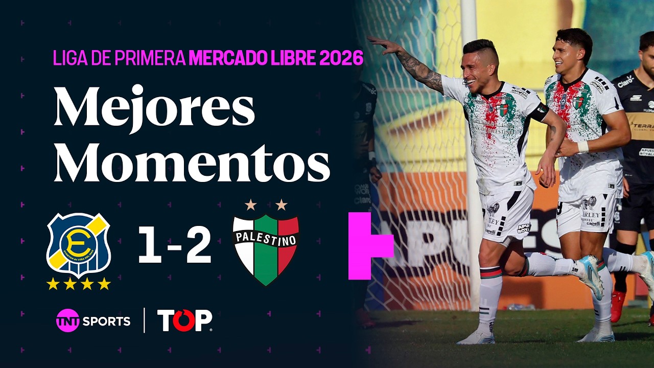 Everton 1-2 Palestino丨Melhores Momentos -Liga de Primera