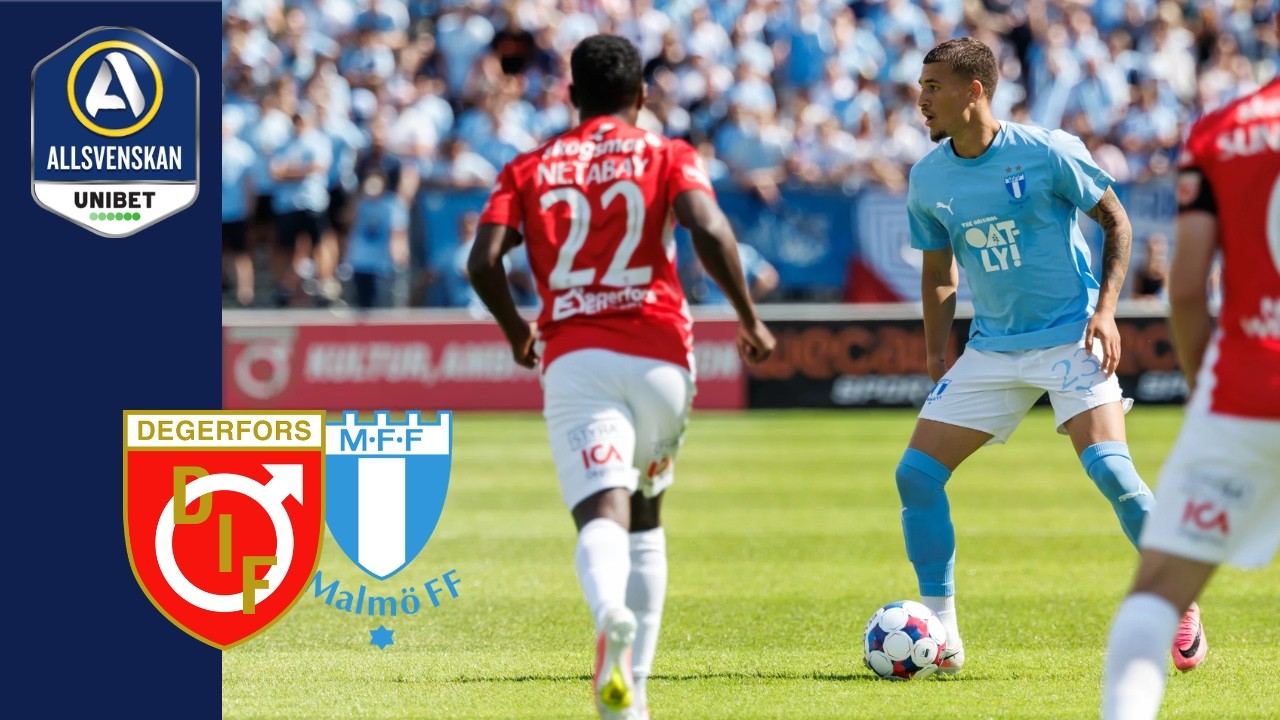Degerfors 0-1 Malmo FF丨Melhores Momentos -Allsvenskan